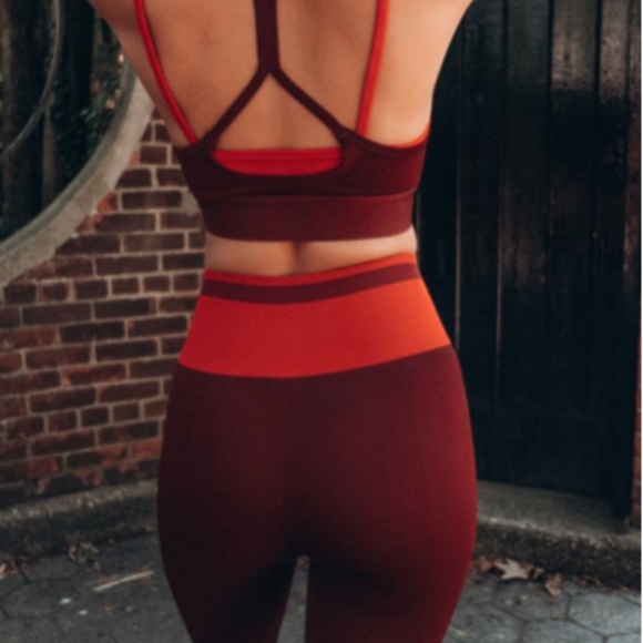 NWOT Fabletics High-Waisted Seamless Stripe 7/8 - Picture 3 of 3